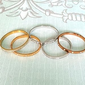 Stainless steel bangles
